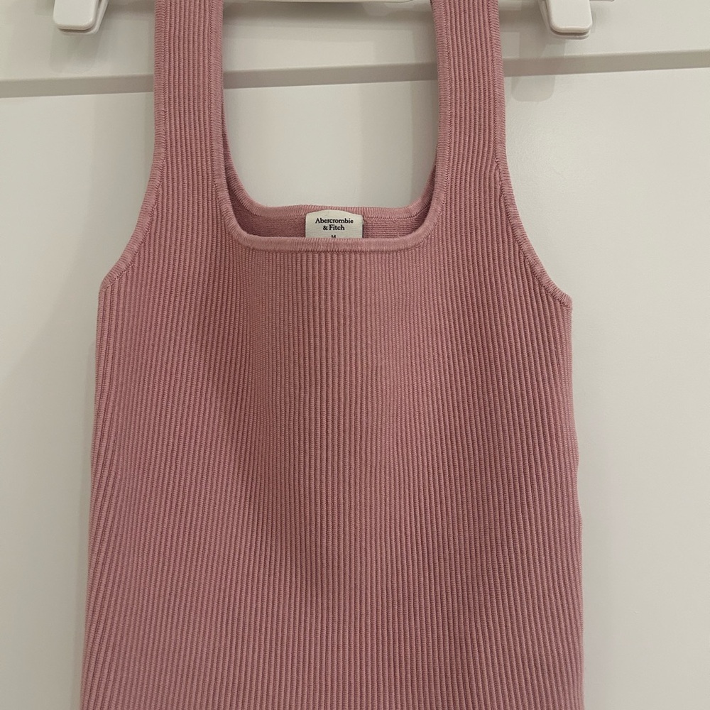 Abercrombie & Fitch Dusty Pink Knit Top